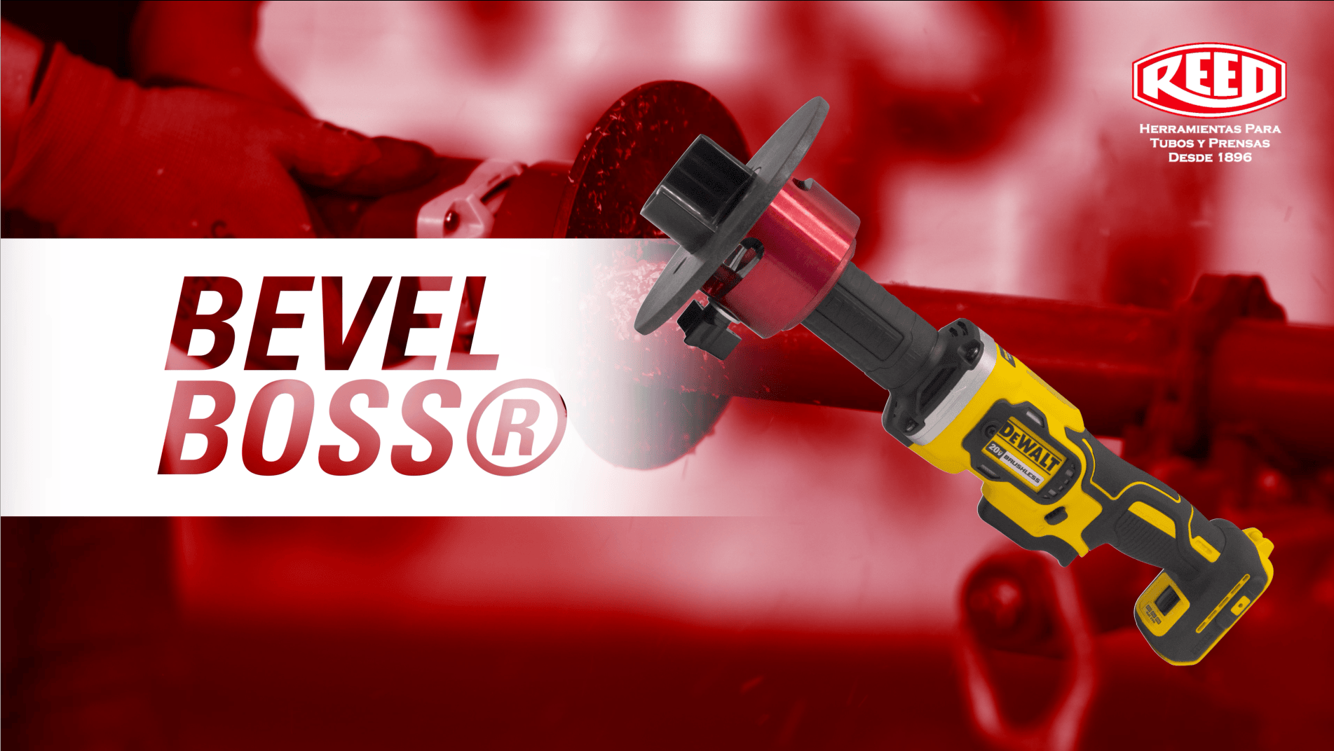 Herramientas en acción: Biseladoras de tubo inalámbricas Bevel Boss®