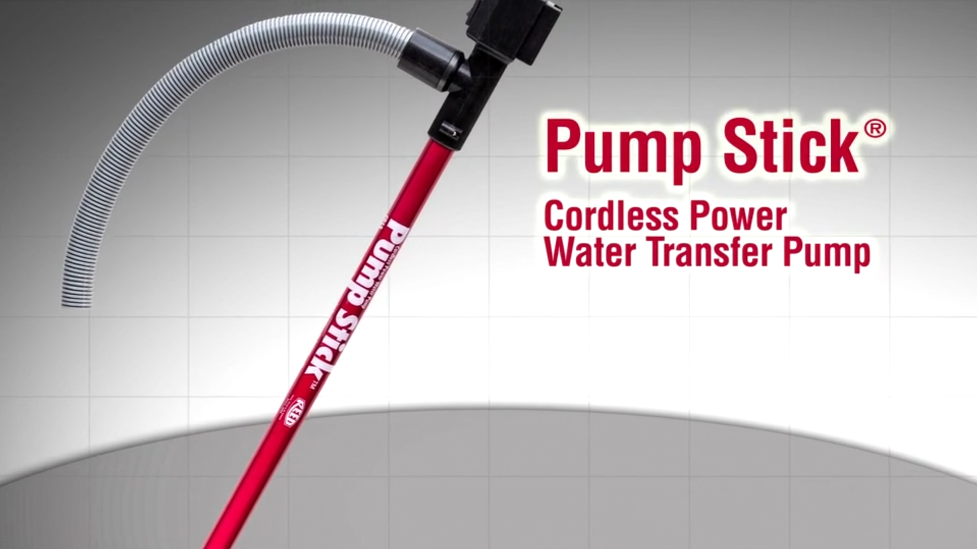Pump Stick® コードレスウォーターポンプ - 米国/カナダ業務用
